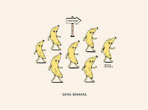 Going Bananas. by John Larigakis on Dribbble