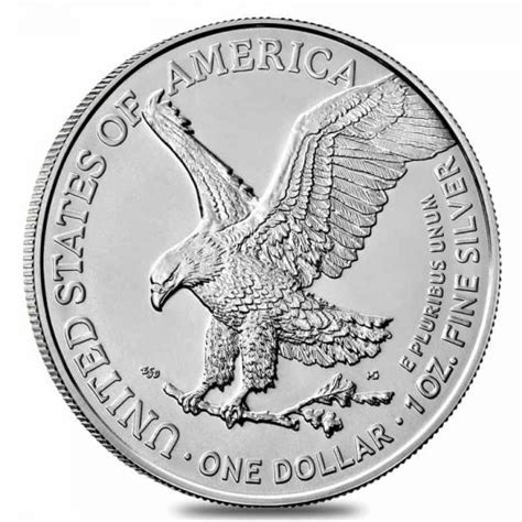 2023 1 Oz Silver American Eagle Coin - US Mint - AU Bullion Canada