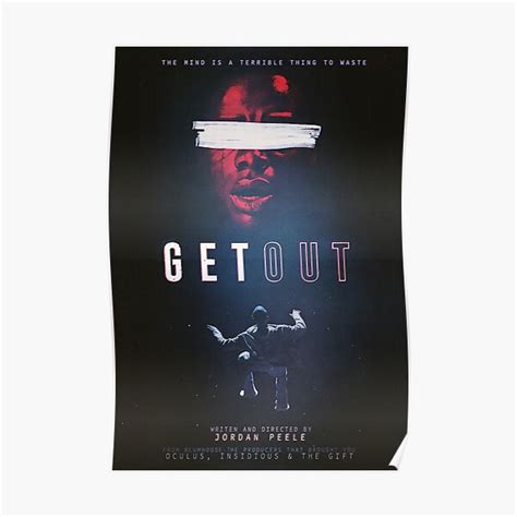 "Get Out - Movie Poster" Poster for Sale by taralundrigan | Redbubble