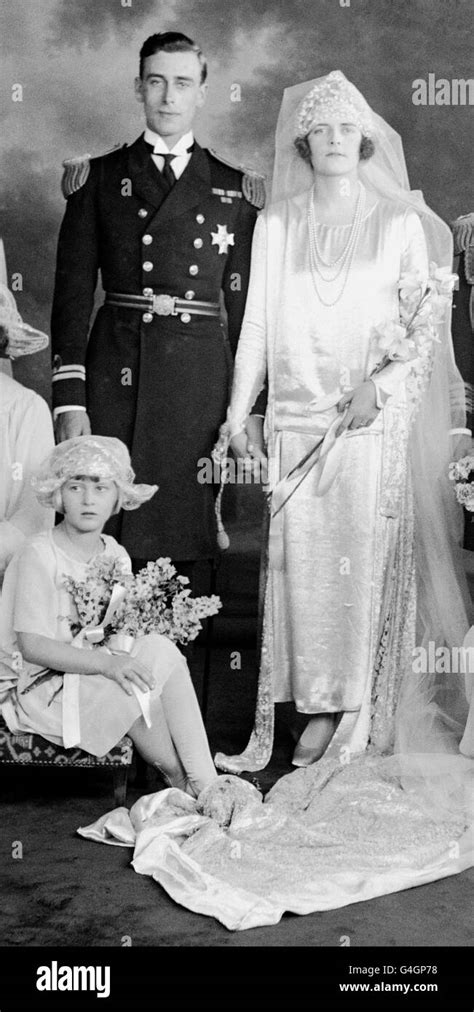 British Royal Family - Weddings - Lord Louis Mountbatten & Edwina Stock ...