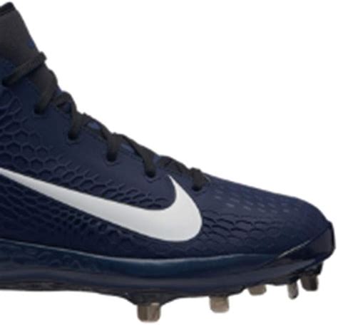 Red/White / #110 Nike Mens 9-Spike Force Zoom Trout 5 Metal Baseball Cleats Team Sports Shoes