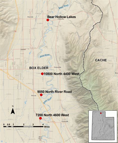 Box Elder County Map