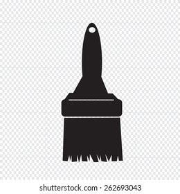 Paintbrush Icon Stock Vector (Royalty Free) 262693043 | Shutterstock