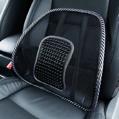 2Pcs Car Back Seat Support Mesh Lumbar Back Brace Support Cool Summer Car Seat Office Home High ...