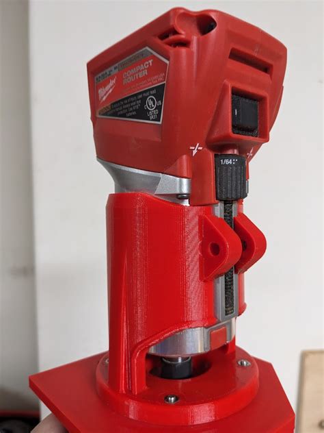 Milwaukee Fuel Cordless router base by Matthew Harrison | Download free ...