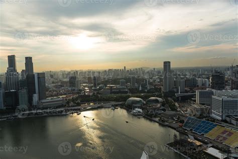 View of Singapore city skyline 12280727 Stock Photo at Vecteezy