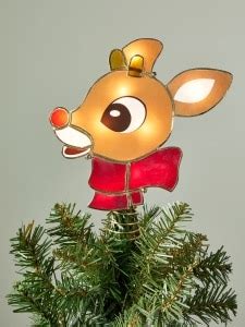 Rudolph Tree Topper | Christmas Tree Topper | Christmas Decor