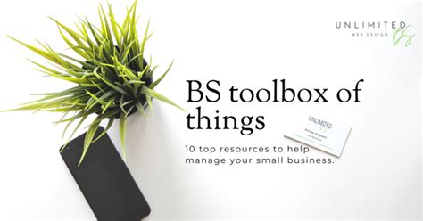 Top 10 Small Business Tools to take you into 2020 | Unlimited BS