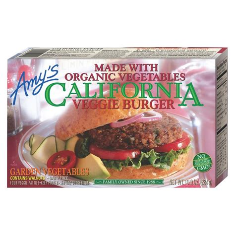 Amy's Organic Frozen California Veggie Burger - 10oz | Veggie burger ...