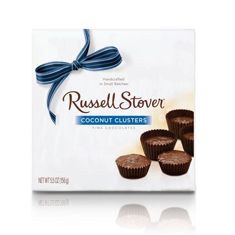 Buy Russell Stover Chocolate Coconut Clusters 5.5 Ounce Boxes (Pack of 5) Russell Stover ...