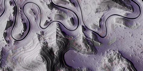 Meandering River: Digital Art Installation by Onformative | Daily design inspiration for ...