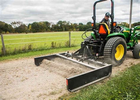 Land Plane Grader, Driveway Grader, Tractor Grader by ABI Attachments