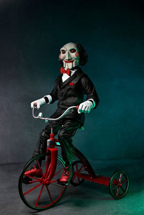 NECA - Saw - Billy the Puppet on Tricycle 12" Action Figure With Sound