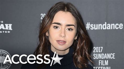 Lily Collins' Engagement Ring & Wedding Band Stolen From Hotel Spa In ...