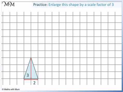 How to Enlarge a Shape - Maths with Mum