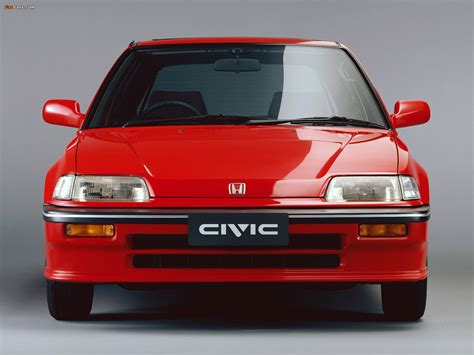 Honda Civic Hatchback (EF) 1988–91 wallpapers (1600x1200)