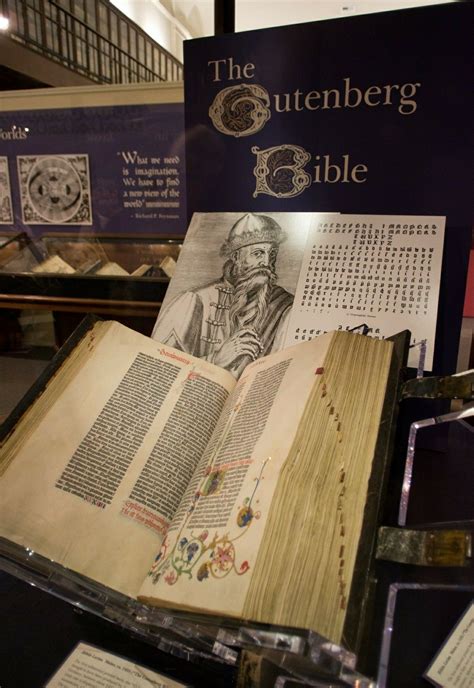 1455 Gutenburg Bible | Gutenberg bible, Antique books, Ancient books