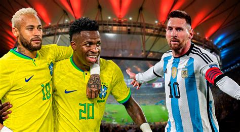 Brasil vs. Argentina: fecha, horario y lugar del Superclásico - Caretas