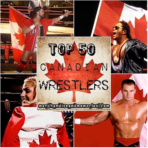 Top 50 Canadian Wrestlers | Merchandise&Memories