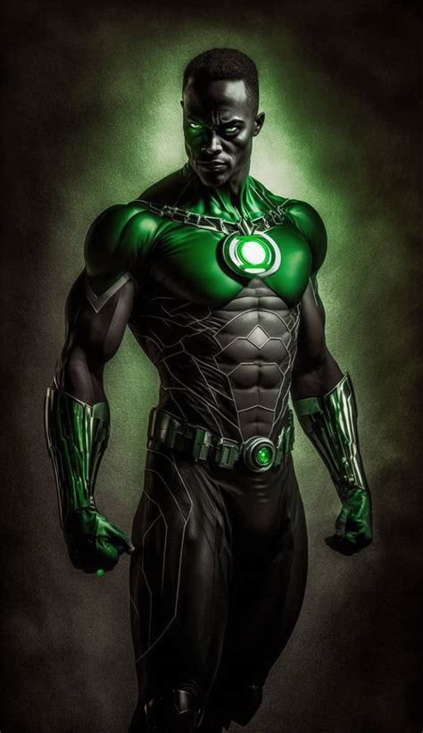 Green Lantern John Stewart of Earth by ArgoCityArtworks on DeviantArt