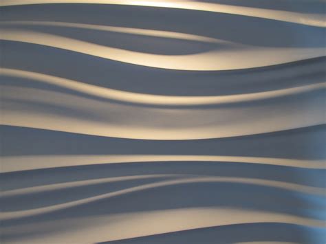 Wavy Wall | This wavy white plastic wall panel is in the fro… | Flickr