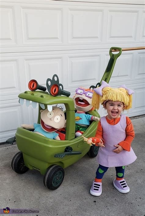 Rugrats Angelica & Reptar Costume