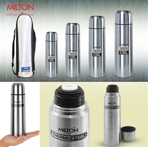 Milton Thermo Steel Flasks | Flask, Thermos, Steel