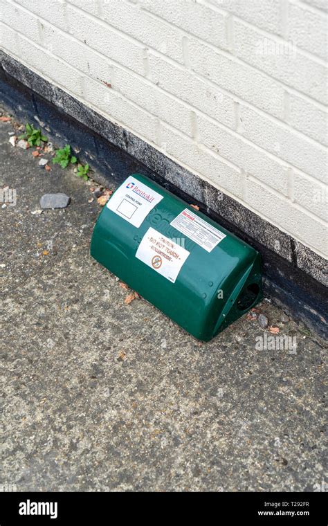 Rentokil pest control rat traps Stock Photo - Alamy