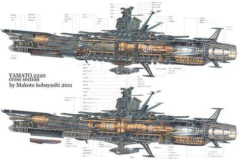 「C u t A w a y」おしゃれまとめの人気アイデア｜Pinterest｜Robot Sapiens | 戦艦, 宇宙戦艦, 戦艦ヤマト