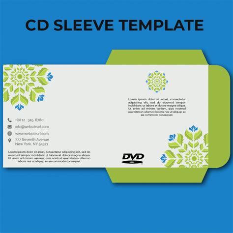 5+ Printable CD Sleeve customizable psd template | room surf.com