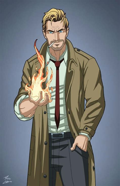 John_Constantine (Earth 27) phil-cho | Constantine comic, Dc comics art, Superhero art