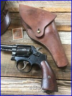 Original Ww2 Wwii Era Us Army Flap Holster For 38 S&w Victory Revolver ...