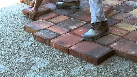 Installing Pavers on a Driveway - YouTube