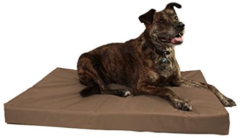 Orthopedic 4" Dog Crate Pad by Big Barker - 42" x 28". Waterproof & Tear Resistant. Thick, Heavy ...