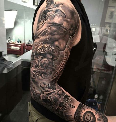 Pin by Dennis Klanke on Tattoos | Realistic tattoo sleeve, Greek tattoos, Tattoos