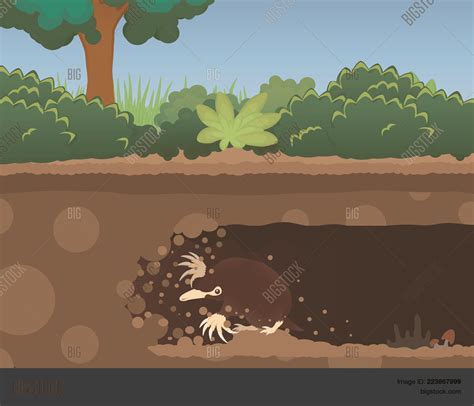 Mole Underground Cartoon