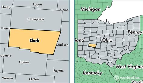 Clark County, Ohio / Map of Clark County, OH / Where is Clark County?