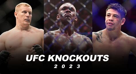 WATCH: BEST UFC Knockouts in 2023 So Far Ft. Israel Adesanya, Sergei ...