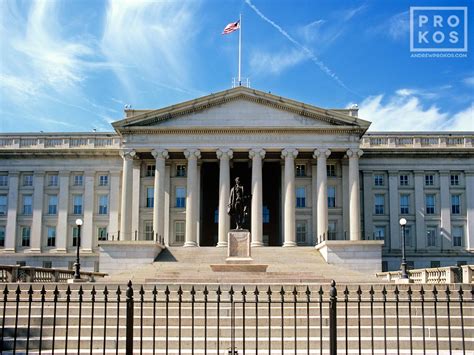 United States Treasury Exterior II - Washington DC Photos - PROKOS