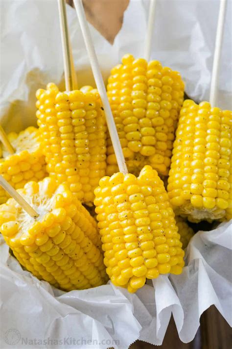 Boiled Corn on the Cob Recipe - NatashasKitchen.com