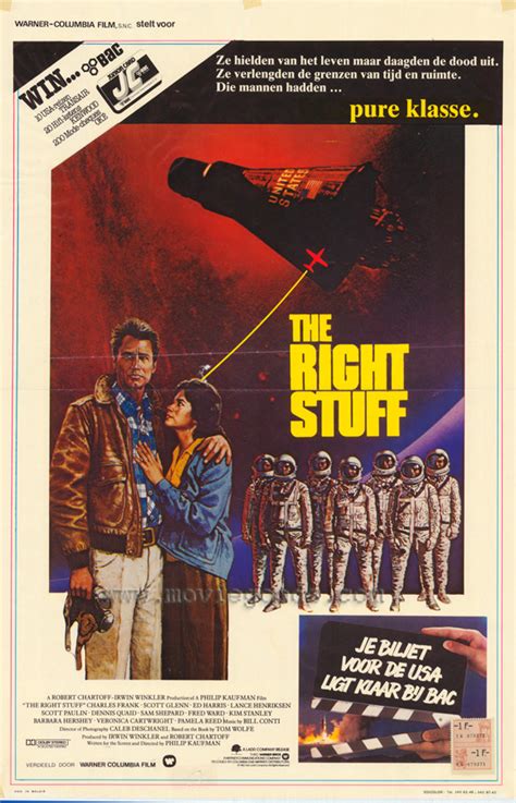 All Posters for The Right Stuff at Movie Poster Shop