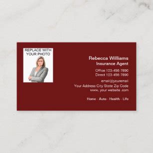 Life Insurance Business Cards - Business Card Printing | Zazzle