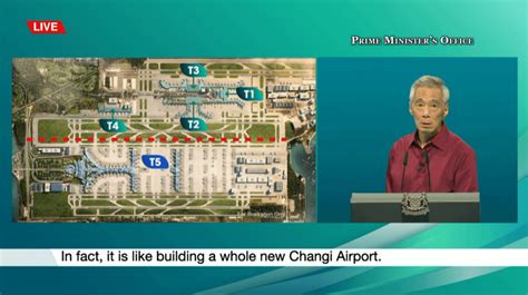 Changi Airport Terminal 5 To Be Operational In Mid-2030s, Will Handle 50 Million Passengers A Year