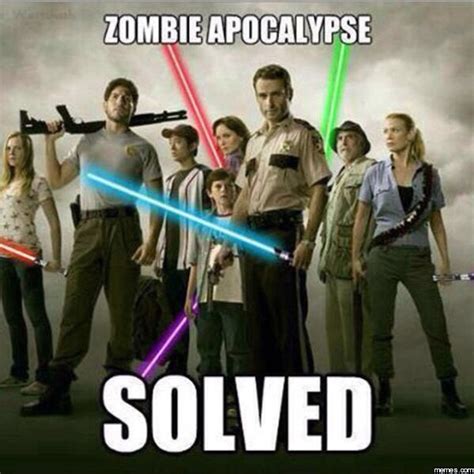 Zombie apocalypse solved | Memes.com