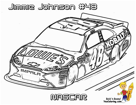 Get This Nascar Coloring Pages to Print for Kids 31749