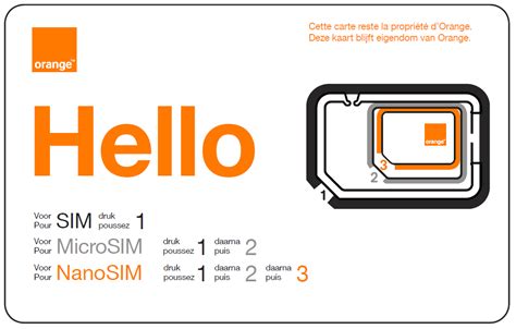 Which types of SIM cards are available? | Orange Business - Belgium