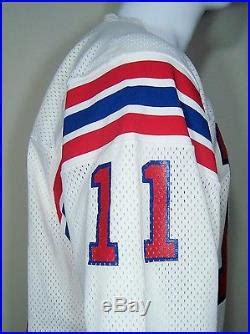 Team Game Issued NFL New England Patriots Vintage 80’s Jersey Tony Eason #11 | Game Issued Jersey