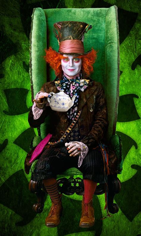 Mad Hatter (Johnny Depp) Photo: Hatter | Johnny depp mad hatter, Mad ...