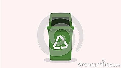 Recycle Arrows in Waste Bin Animation Stock Footage - Video of motion, environment: 260385984