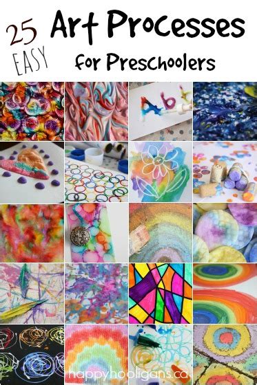 25+ Awesome Art Projects for Toddlers and Preschoolers - Happy Hooligans